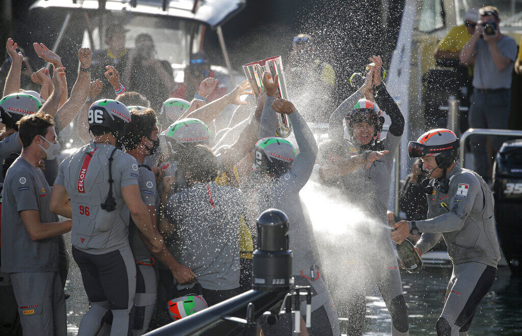 APTOPIX New Zealand America's Cup Challenger Series
